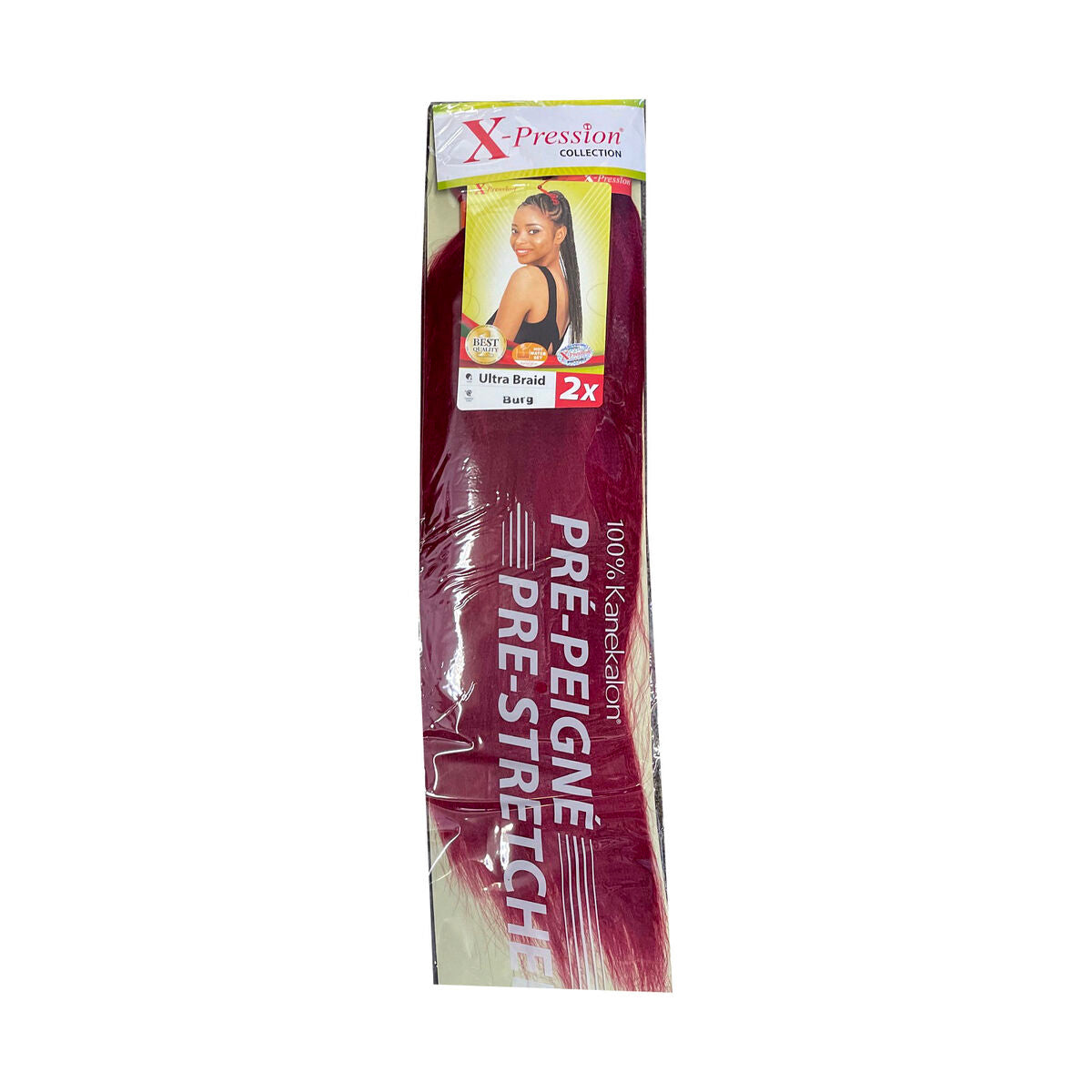 Hair extensions X-Pression Pre Peigne Burgundy 2 Units X-Pression