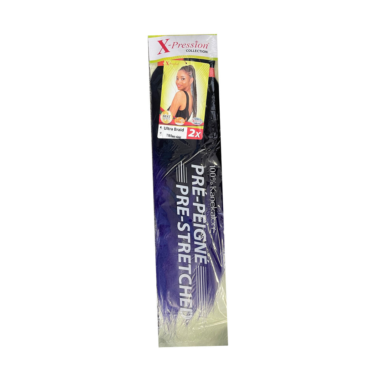 Hair extensions X-Pression Pre-Peigne T1b/Blue 2 Units X-Pression