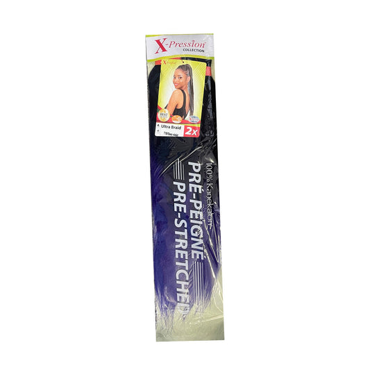 Hair extensions X-Pression Pre-Peigne T1b/Blue 2 Units X-Pression