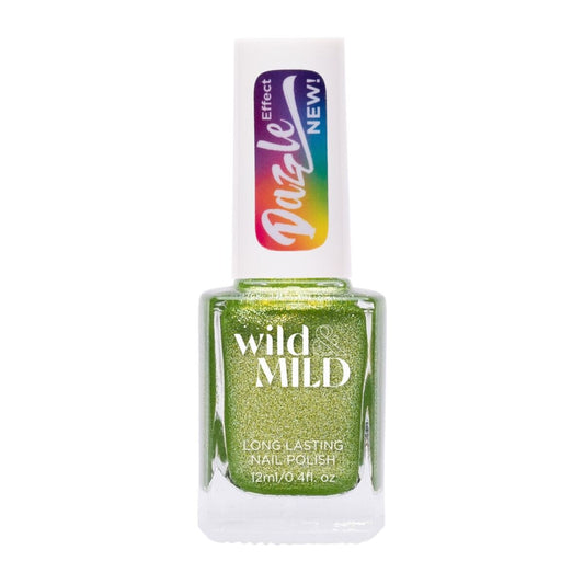 Nail polish Wild & Mild Dazzle Effect DA02 Silent Retreat 12 ml Wild and Mild