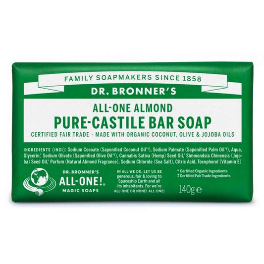 Soap Cake Dr Bronner's 140 g Almonds Dr Bronners