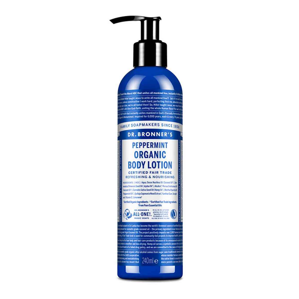 Body Lotion Dr Bronner's Menta Dr Bronners