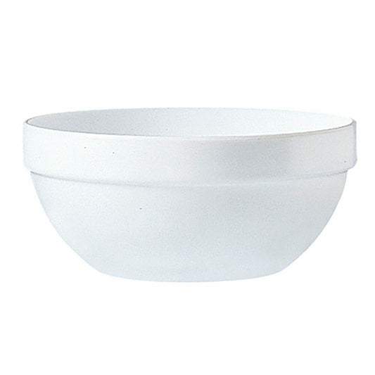 Salad Bowl Arcoroc 43319 White Glass 6 Pieces Arcoroc