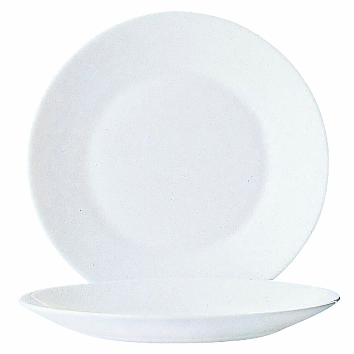 Dessert dish Arcoroc Restaurant 6 Units White Glass (Ø 19,5 cm) Arcoroc