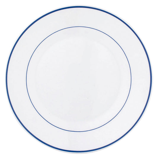 Plate set Arcoroc Rest. F/azul Dessert Bicoloured Glass 19,5 cm Arcoroc