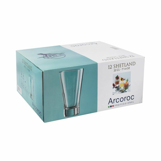 Set of glasses Arcoroc ARC 79736 Transparent Glass 220 ml (12 Units) Arcoroc