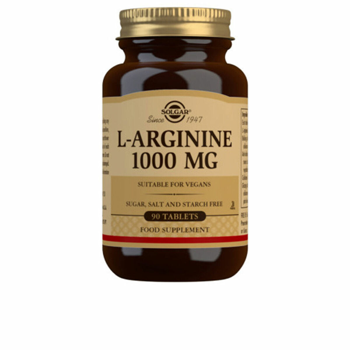 L-Arginine Solgar 1000 mg (90 tablets)