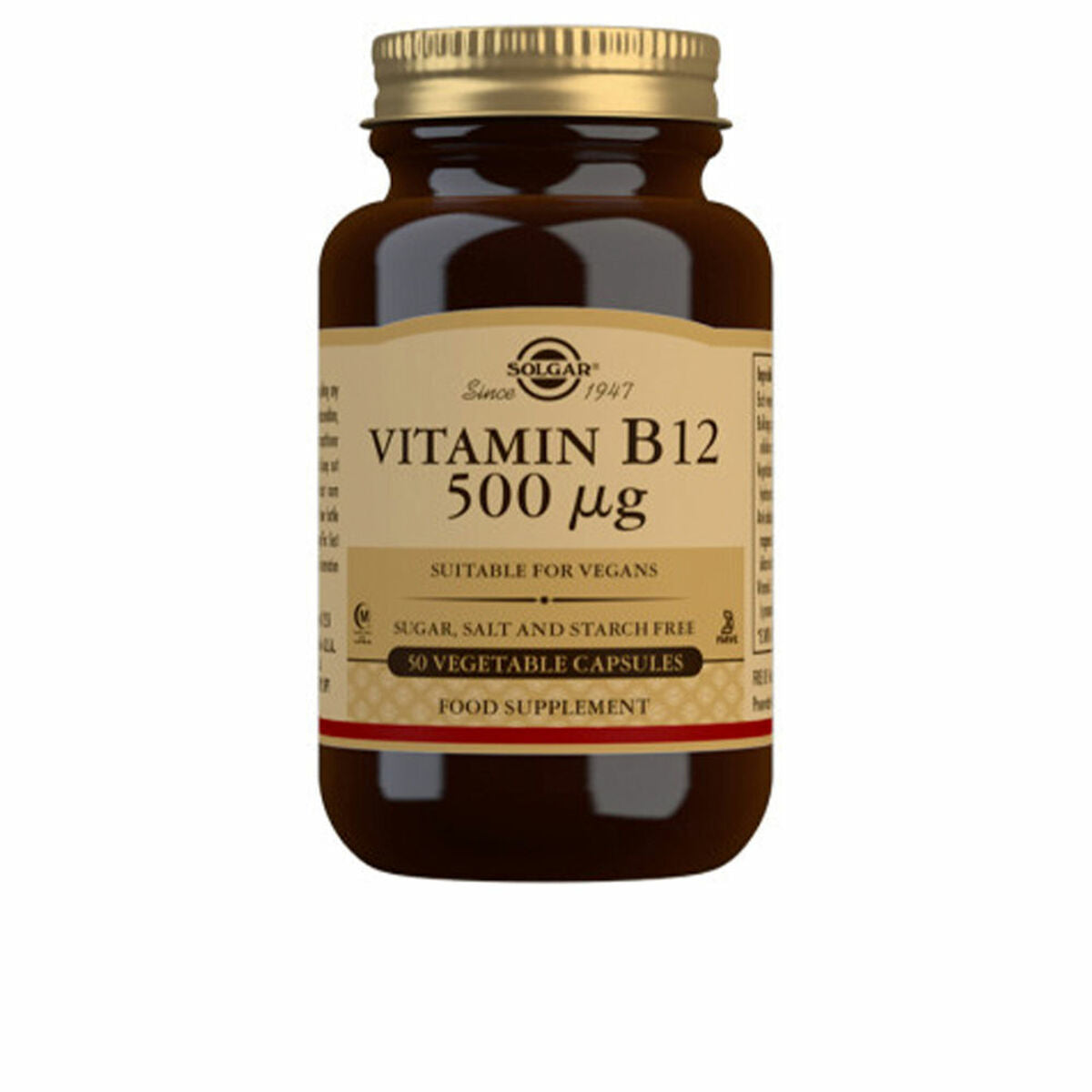 Vitamina B12 Solgar Vitamina B12 50 Unidades