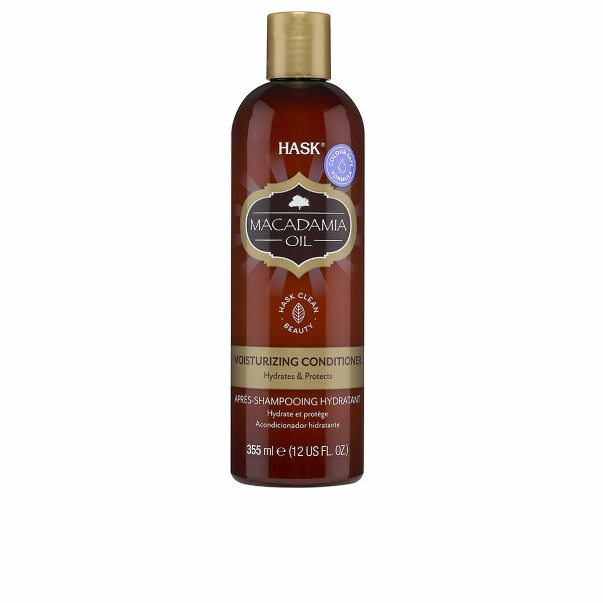 Moisturizing conditioner HASK MACADAMIA OIL 355 ml HASK