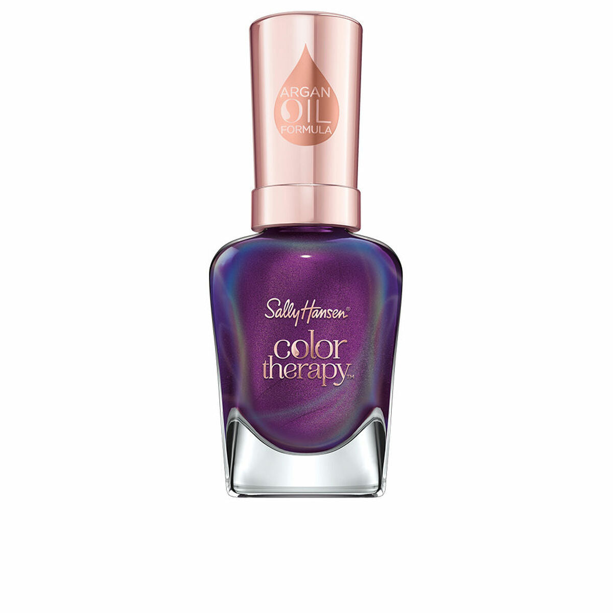 nail polish Sally Hansen Color Therapy Sheer Nº 402 Plum Euphoria 14,7 ml Sally Hansen