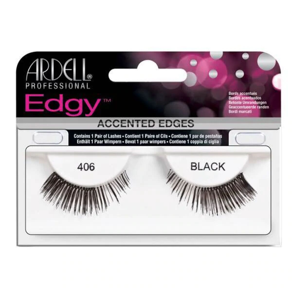 Set of false eyelashes Ardell Edgy Nº 406 Ardell