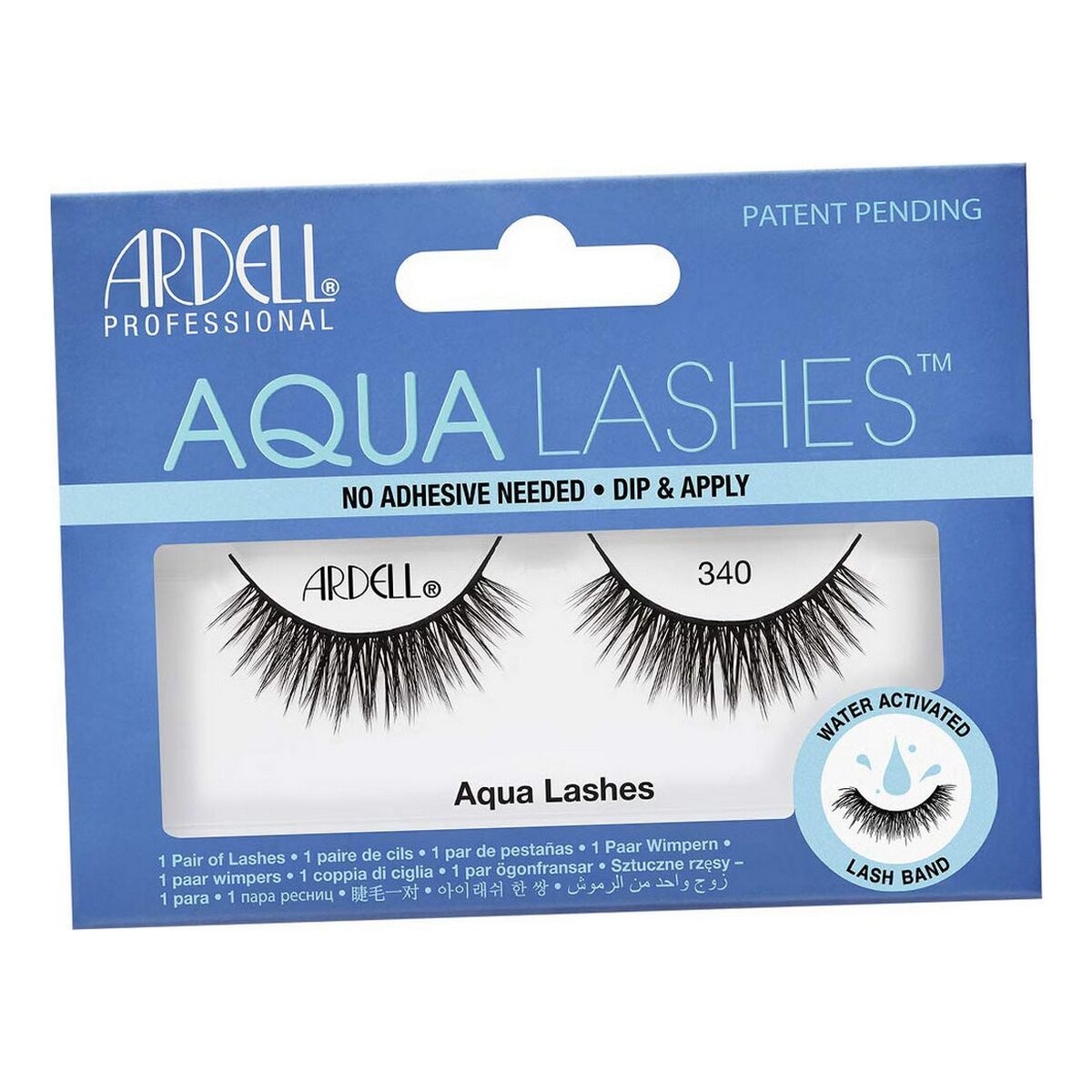 Künstliche Wimpern Aqua Lashes Ardell 63401 Nr. 340