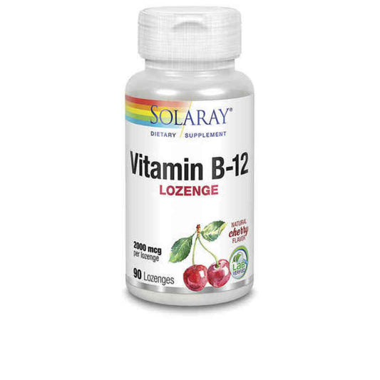 Tablets Solaray Vit Mcg Vitamin B12 (90 uds) Solaray