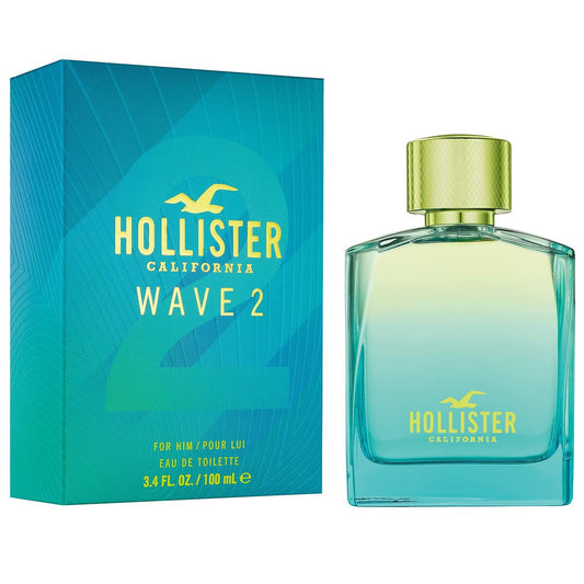 Men's Perfume Hollister EDT Wave 2 100 ml Hollister