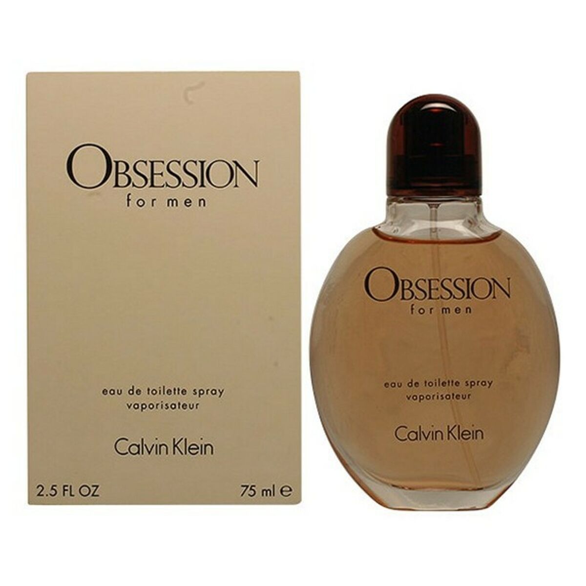 Men's Perfume Calvin Klein EDT Obsession For Men (125 ml) Calvin Klein