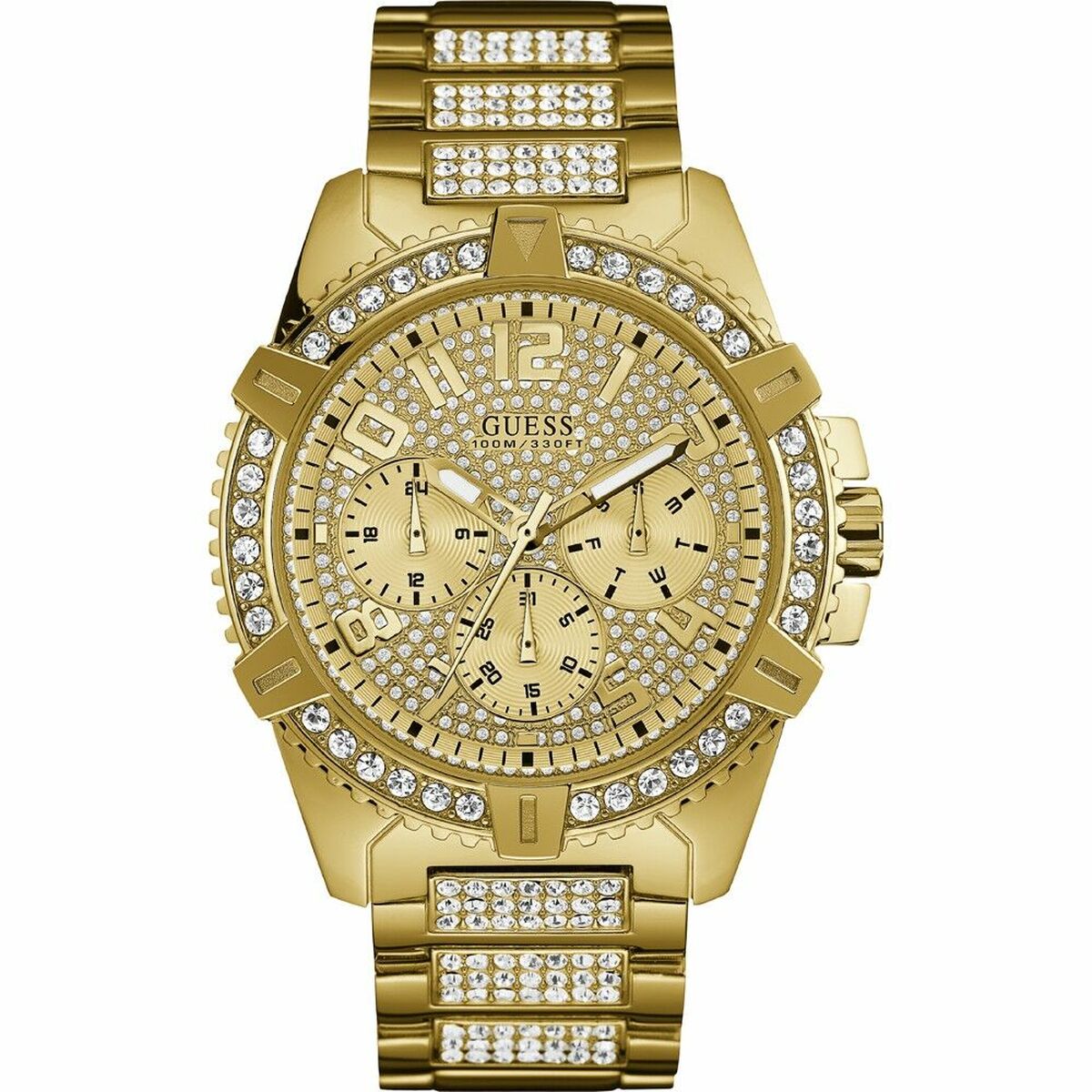 Men's Watch Guess W0799G2 Gold Guess