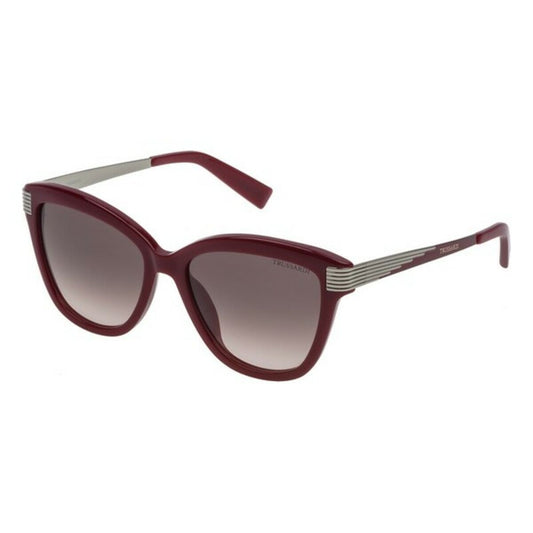 Ladies' Sunglasses Trussardi STR1795409FH Burgundy ø 54 mm Trussardi