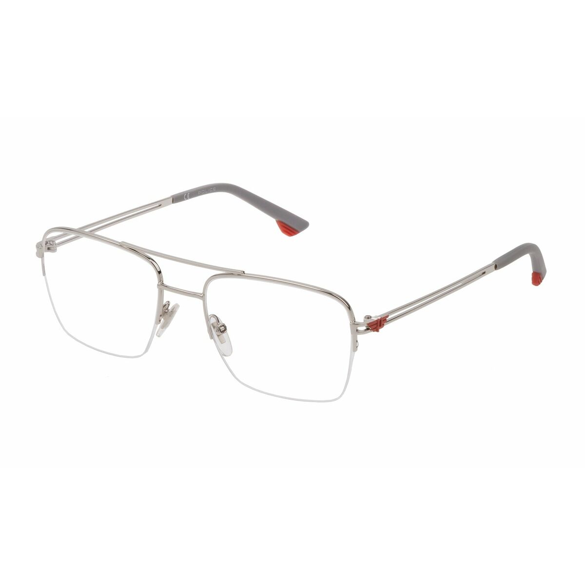 Men' Spectacle frame Police VPL879-530579 Grey Ø 53 mm Police