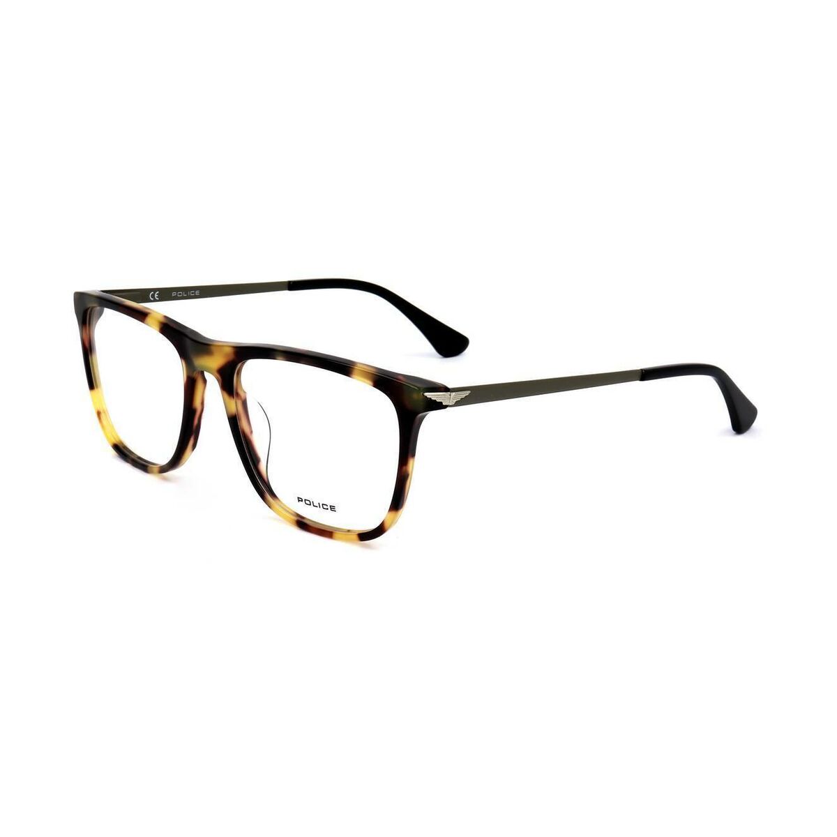 Men' Spectacle frame Police VPLD05M550VBV Green Ø 55 mm Police