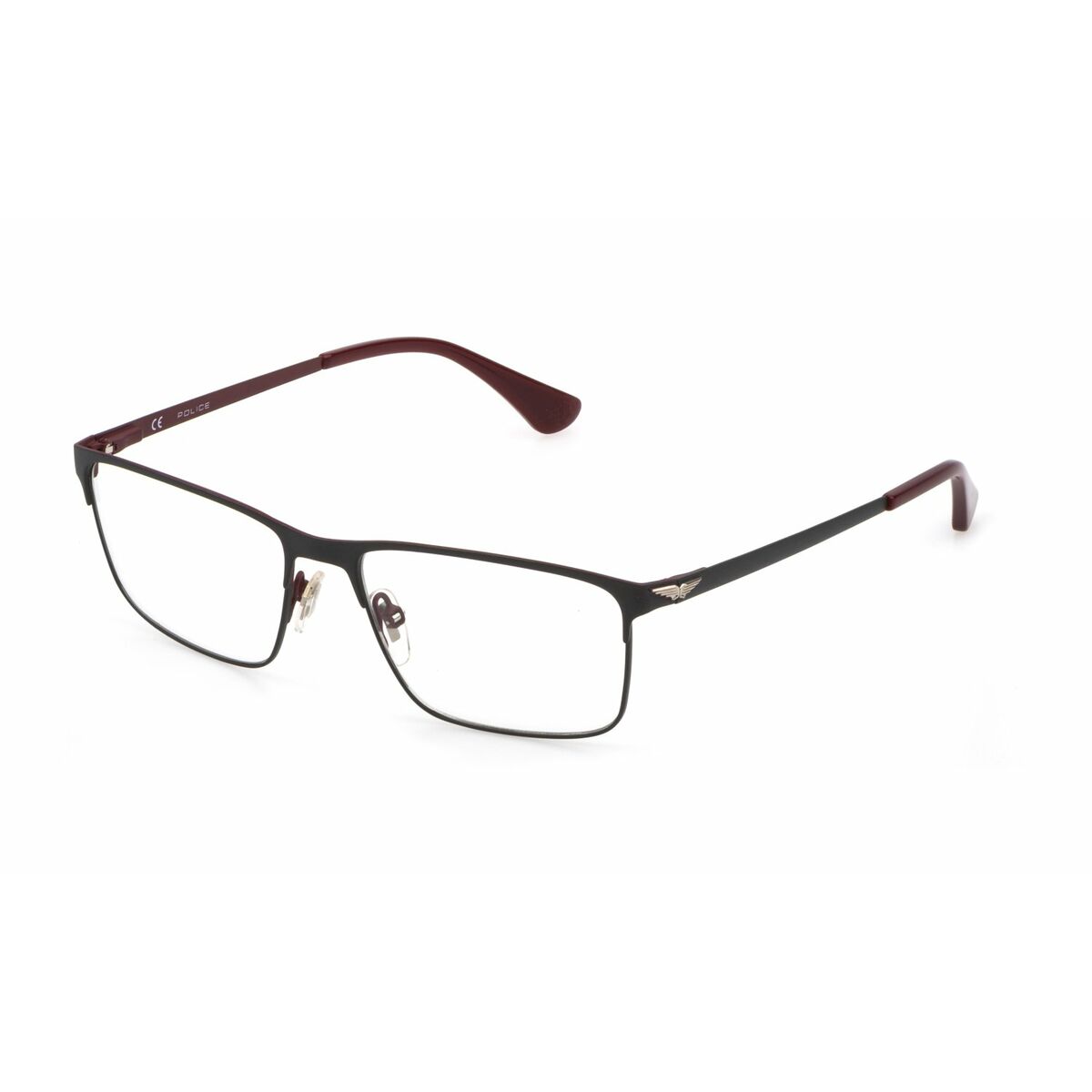 Men' Spectacle frame Police VPLD06-560H80 Red ø 56 mm Police