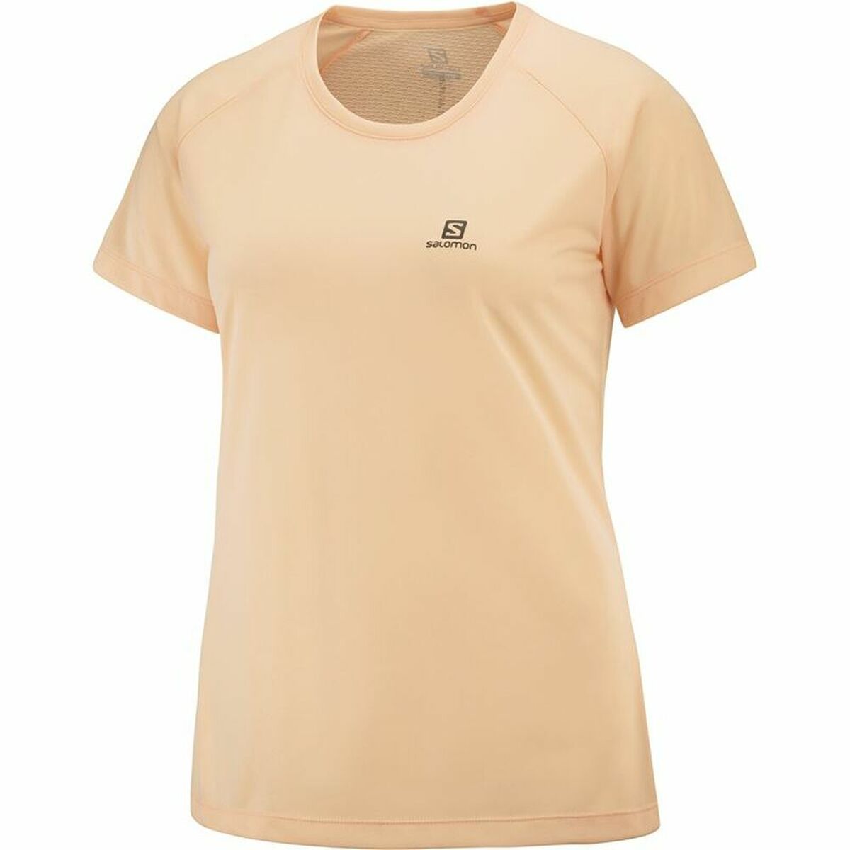 Women’s Short Sleeve T-Shirt Salomon Cross Rebel Yellow Salomon