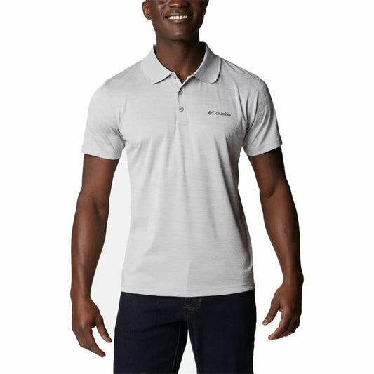 Men’s Short Sleeve Polo Shirt Columbia Zero Rules™ Grey Columbia