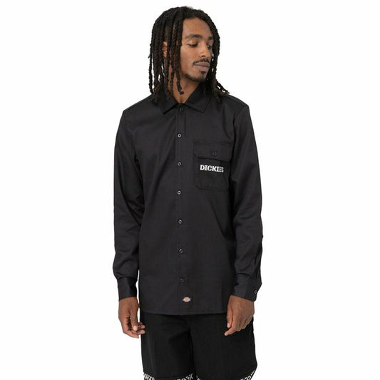 Men’s Long Sleeve Shirt Dickies Wichita Black Dickies