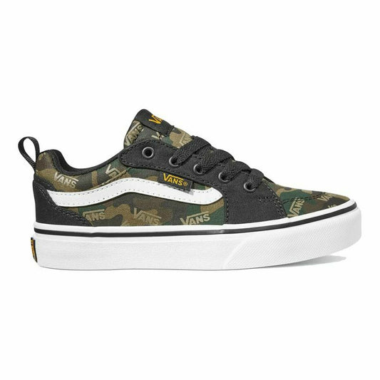 Children’s Casual Trainers Vans Filmore High Top Green Camouflage Vans