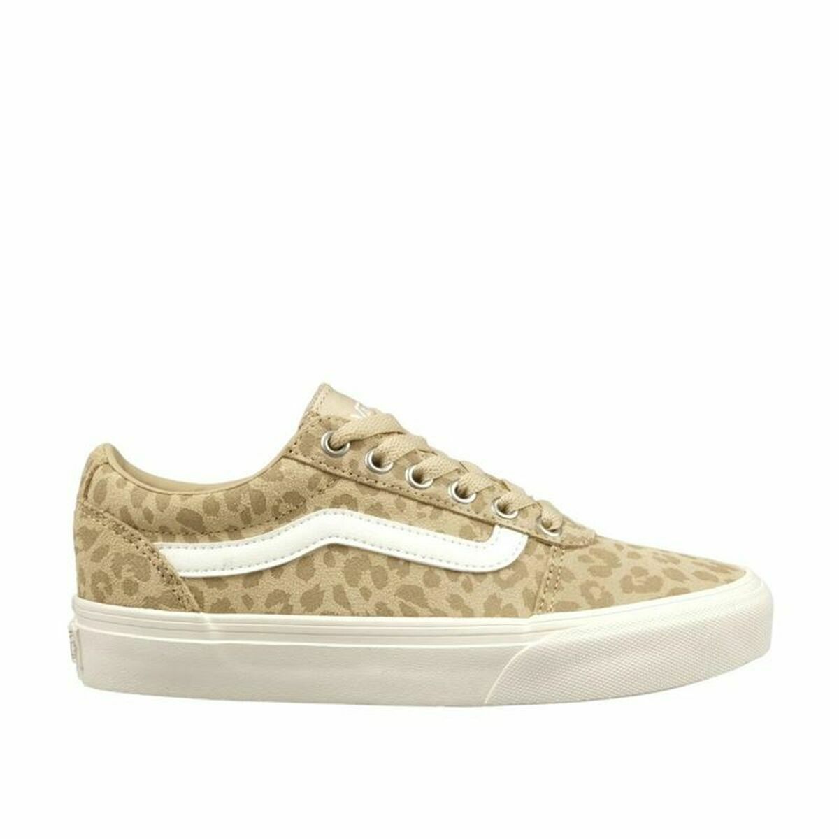 Women's casual trainers Vans Ward Leopard Beige Vans