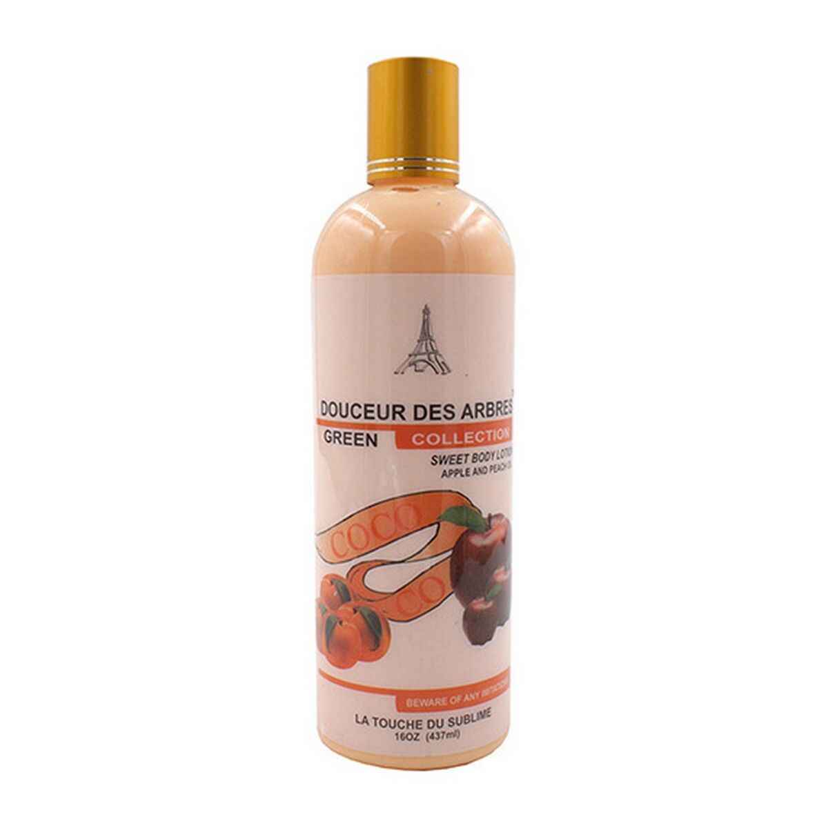 Body Lotion Sweet Apple Peach (437 ml) BigBuy Beauty