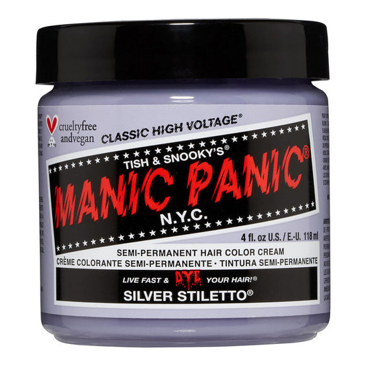 Permanent Dye Classic Manic Panic ‎612600110067 Silver Stiletto (118 ml) Manic Panic