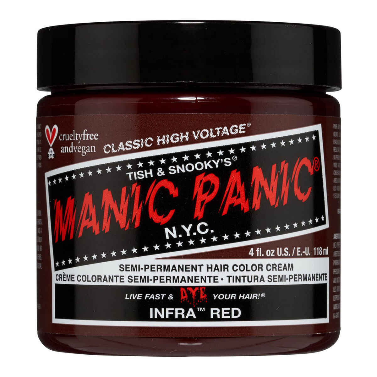 Permanent Dye Classic Manic Panic ‎HCR 11016 Infra Red (118 ml) Manic Panic