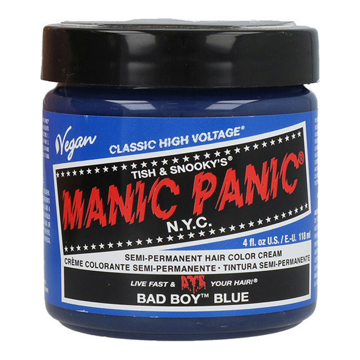 Permanent Dye Classic Manic Panic ‎HCR 11017 Bad Boy Blue (118 ml) Manic Panic