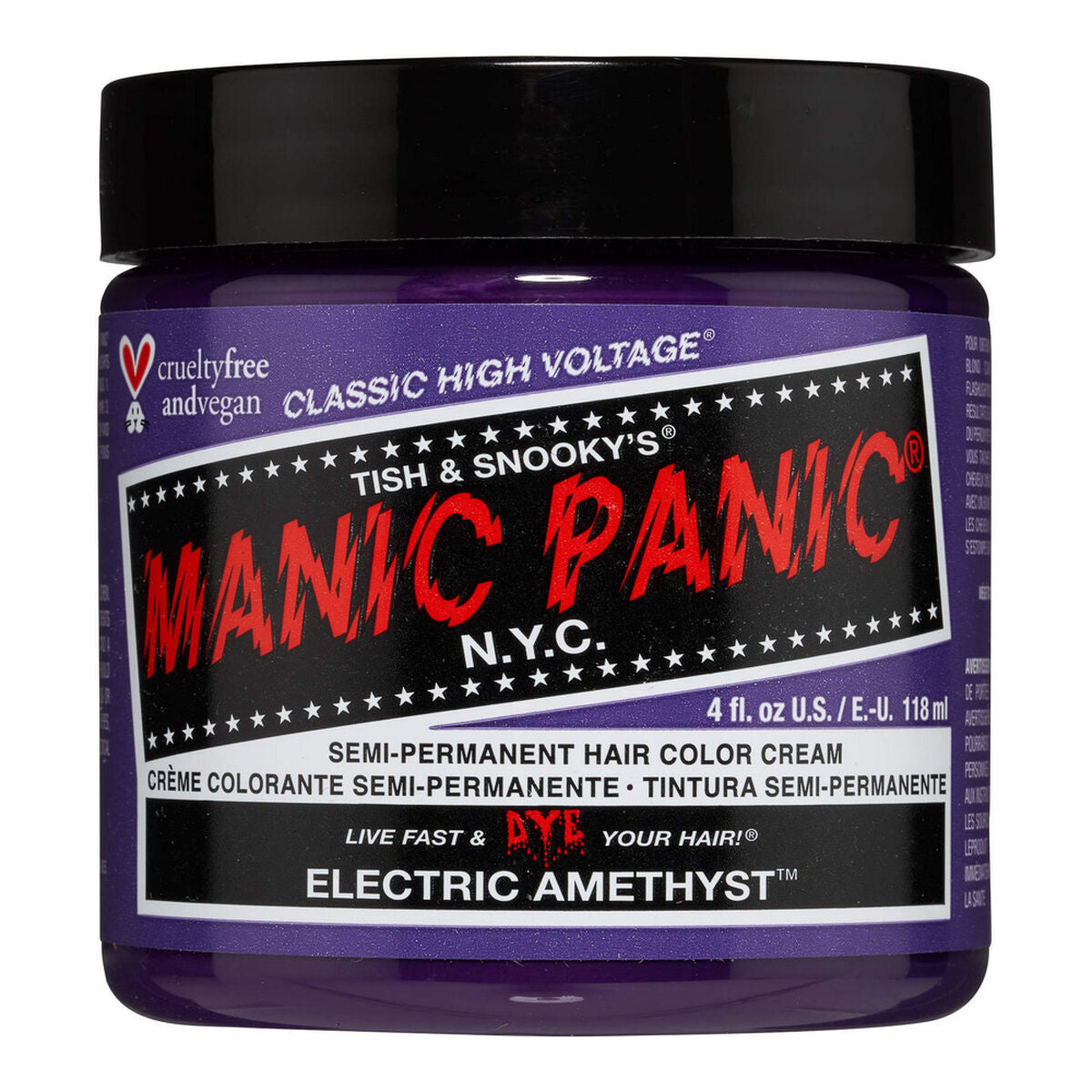 Permanent Dye Classic Manic Panic Electric Amethyst (118 ml) Manic Panic