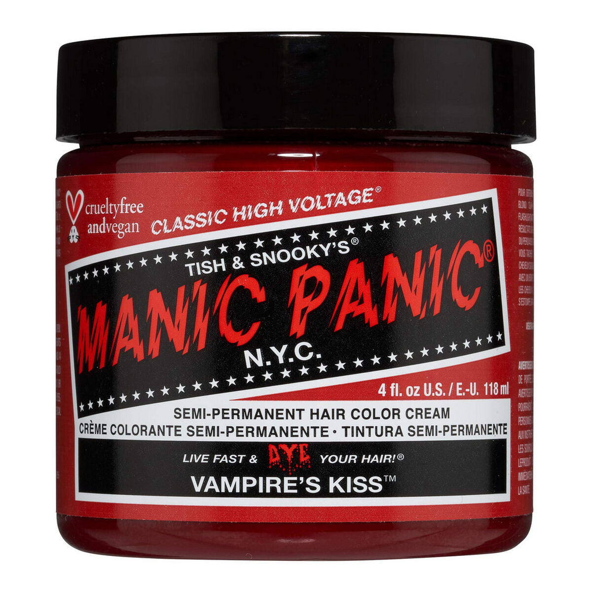 Permanent Dye Classic Manic Panic Vampire'S Kiss (118 ml) Manic Panic