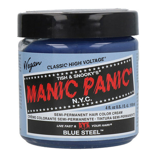 Permanent Dye Classic Manic Panic 612600110029 Blue Steel (118 ml) Manic Panic