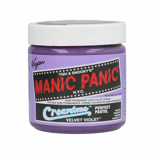 Semi-permanent Colourant Manic Panic Creamtone Velvet Violet (118 ml) Manic Panic