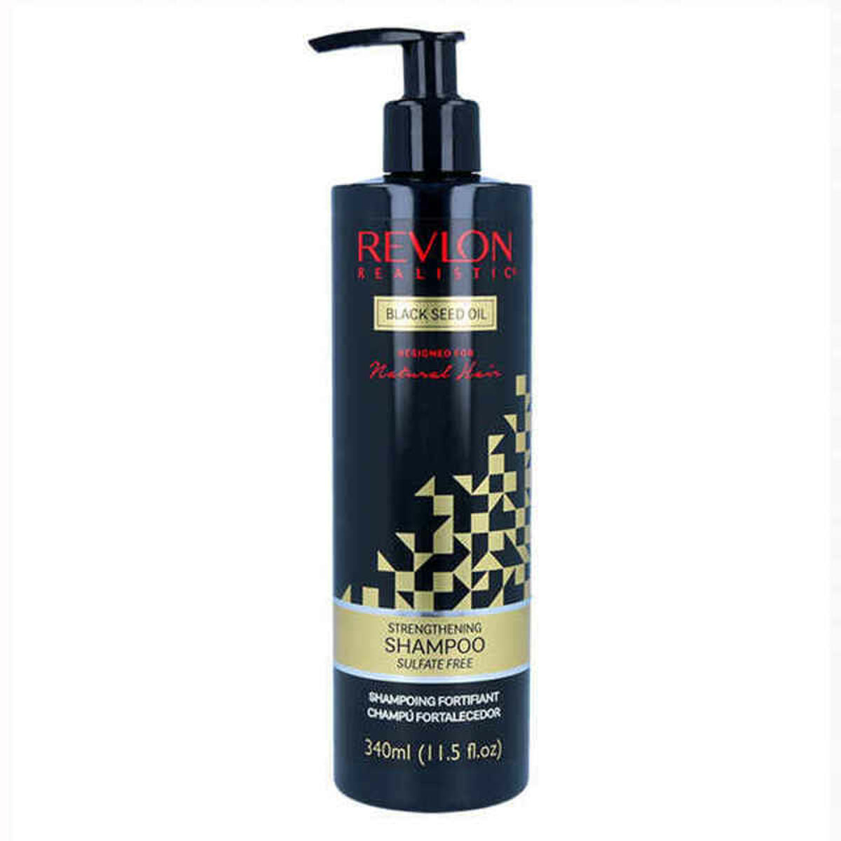 Shampoo and Conditioner Real Black Seed Strength Revlon 0616762940067 (340 ml) Revlon