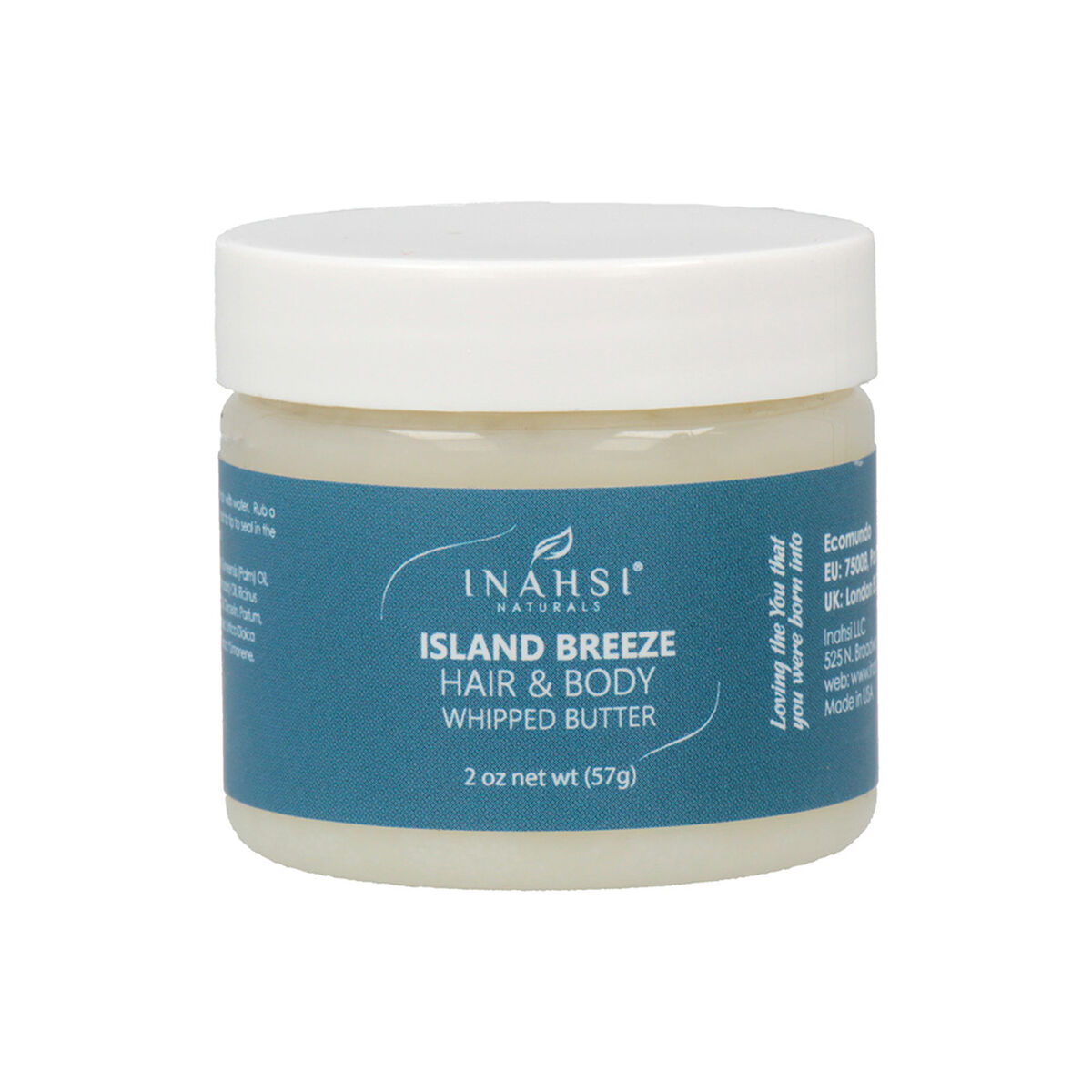 Curl Defining Cream Inahsi Breeze Hair Body Whipped Butter (57 g) Inahsi