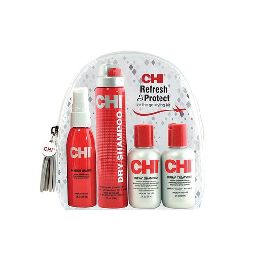 Hair Dressing Set Farouk Chi Refresh & Protect 4 Pieces Farouk