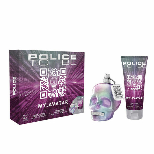 Women's Perfume Set Police TO BE MY AVATAR EDT 2 Pieces