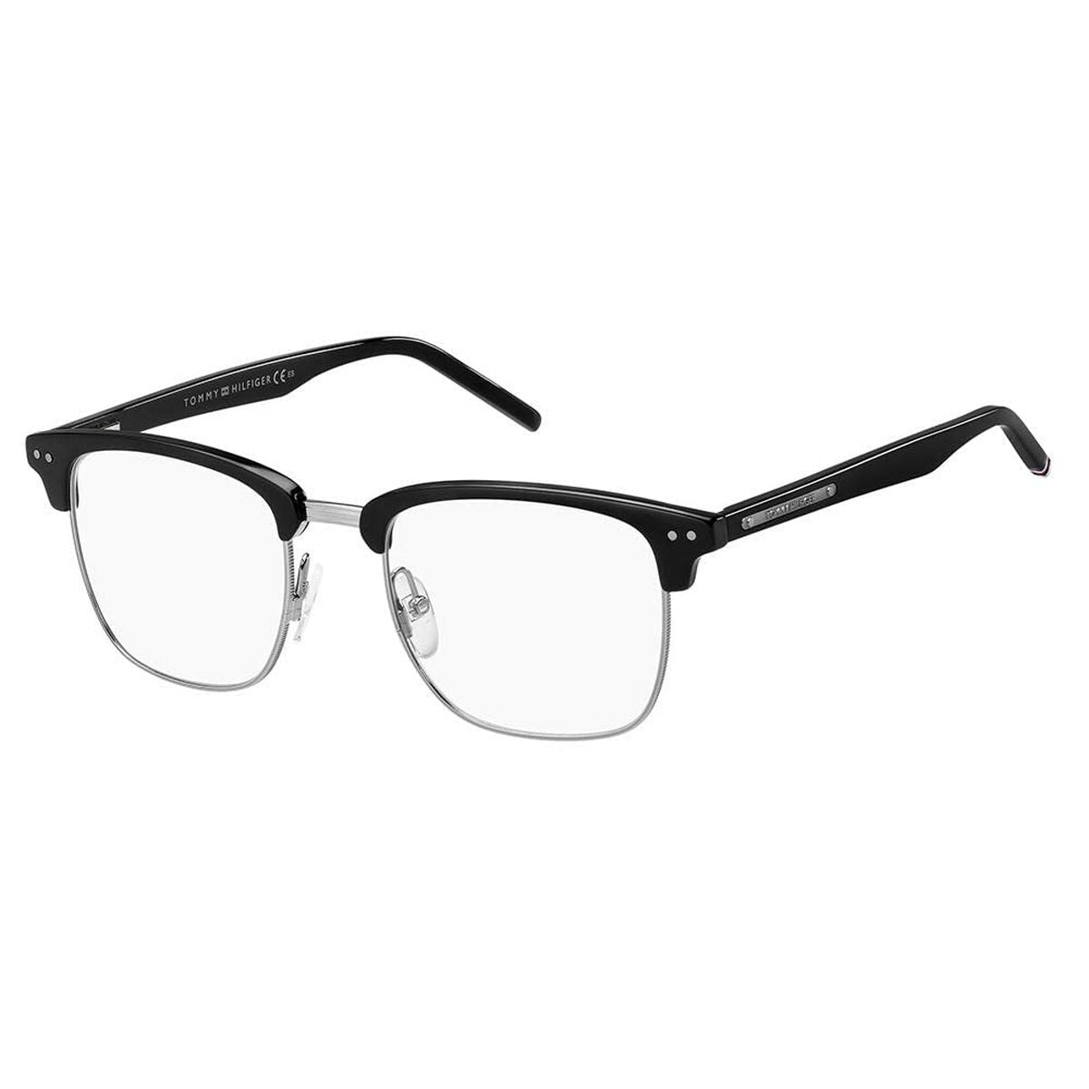 Unisex-Brillenfassung Tommy Hilfiger TH-1730-807 schwarz Ø 51 mm