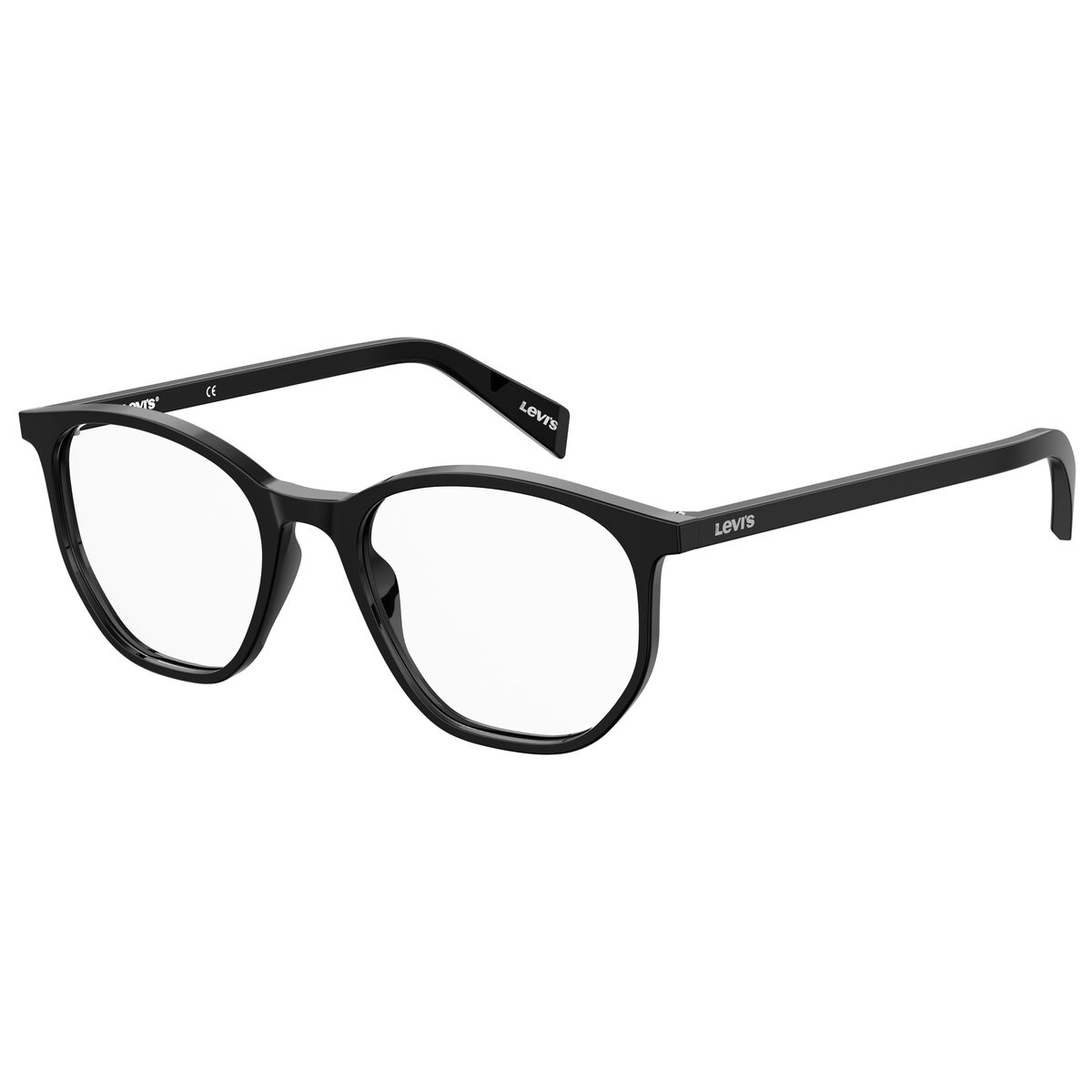 Unisex' Spectacle frame Levi's LV-1002-807 black Ø 51 mm Levis