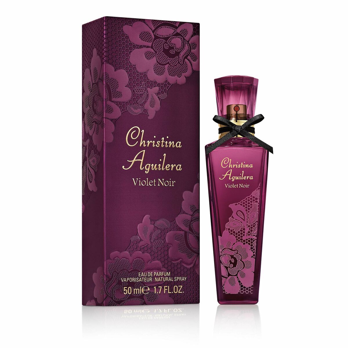 Women's Perfume Christina Aguilera Violet Noir EDP 50 ml Christina Aguilera