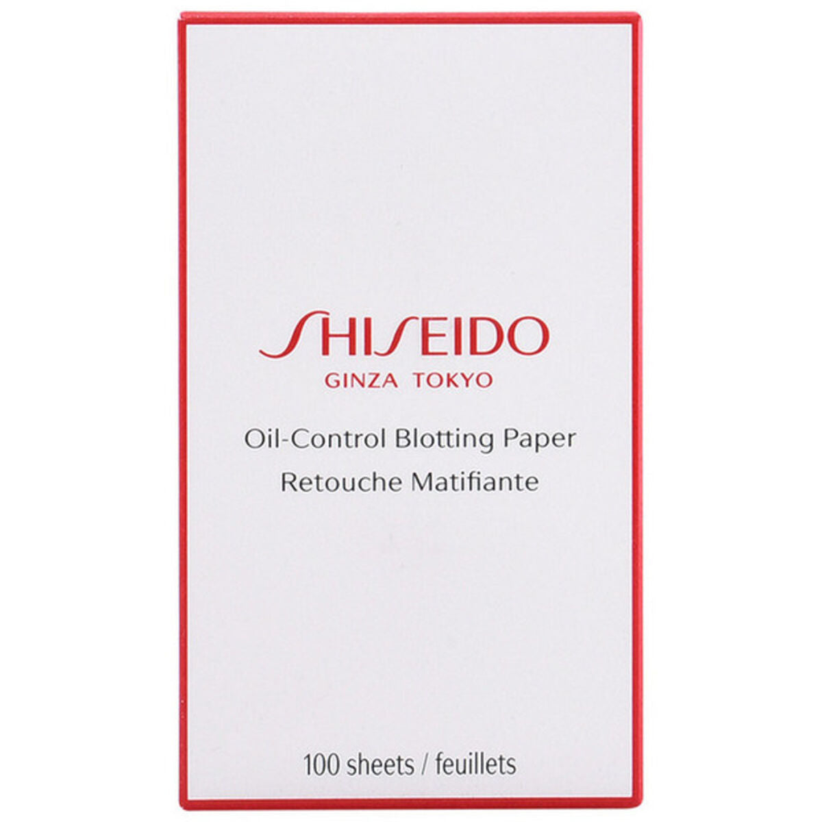 Sheets of Astringent Paper Shiseido The Essentials (100 Units)