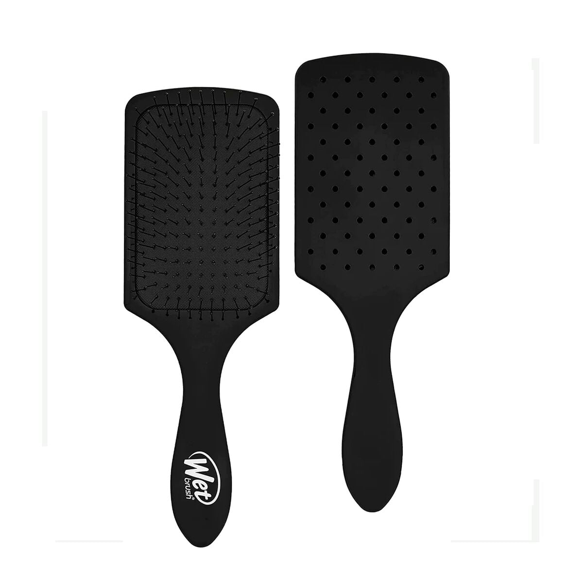 Detangling Hairbrush The Wet Brush Black Rectangular The Wet Brush