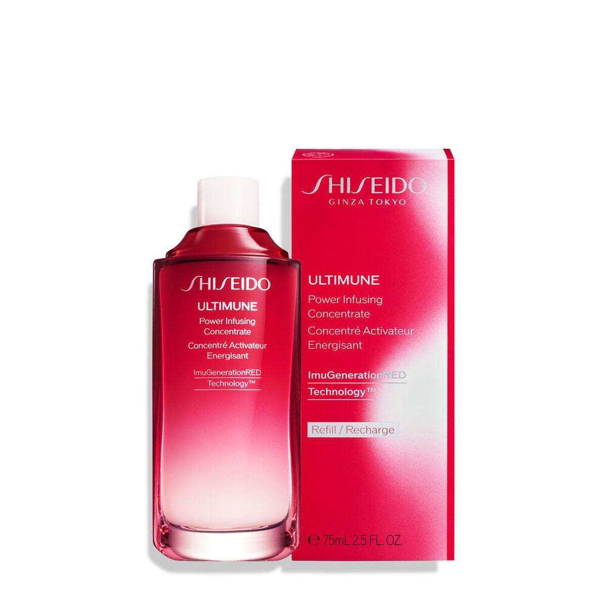 Facial Lotion Shiseido Ultimune 75 ml Rechargeable Shiseido