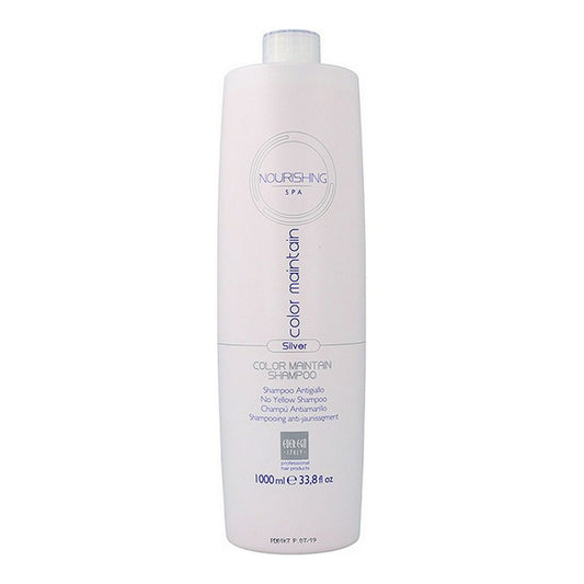 Shampoo Nourishing Spa Color Silver Mantain Everego Grey Hair (1 L) Everego