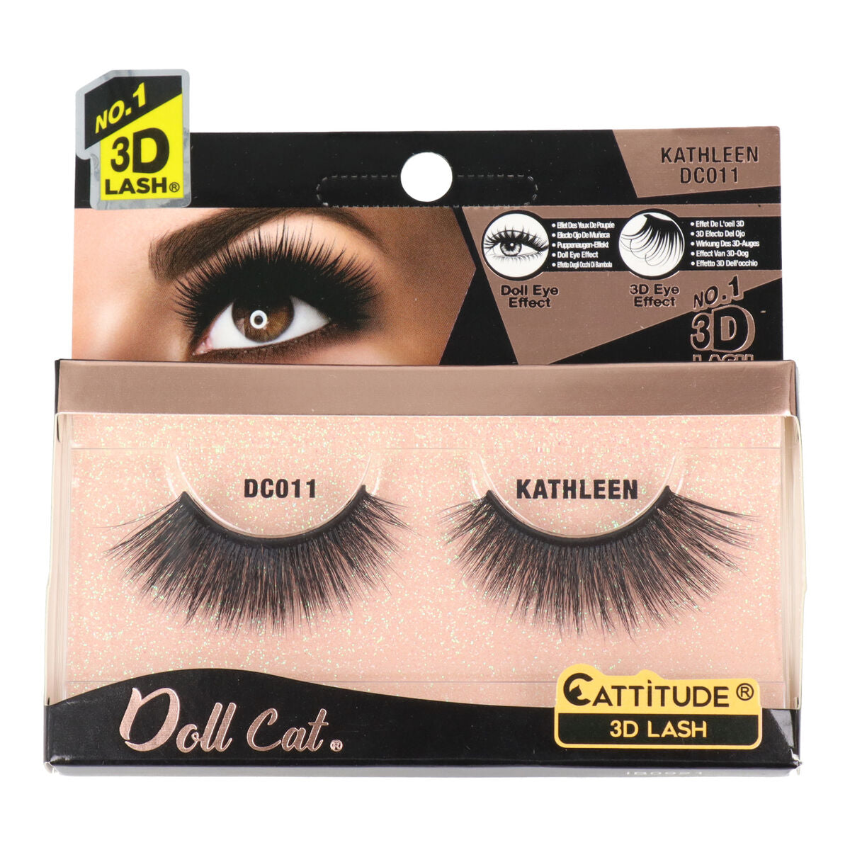 False Eyelashes Ebin New York Doll Cat Kathleen