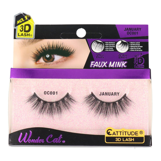 False Eyelashes Ebin New York Wonder Cat January